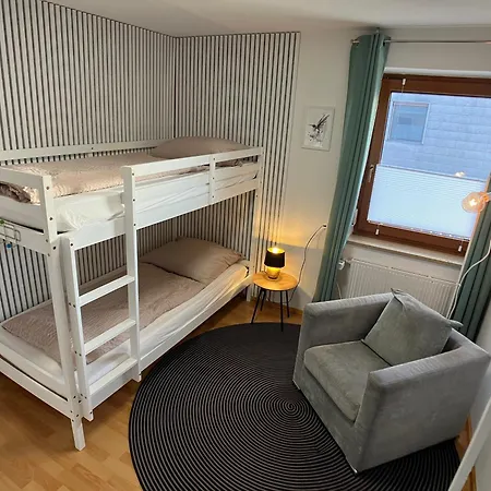 4 Wohnung, 6 Bed, Kueche, Waschmaschine, Wlan, Klima, Garden, Free Parking * Tacherting