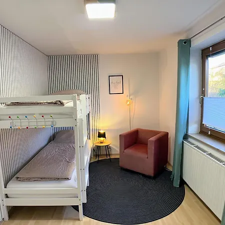 Daire 4 Wohnung, 6 Bed, Kueche, Waschmaschine, Wlan, Klima, Garden, Free Parking Tacherting