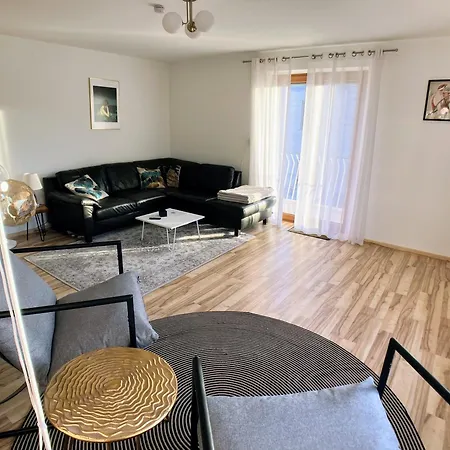 4 Wohnung, 6 Bed, Kueche, Waschmaschine, Wlan, Klima, Garden, Free Parking Daire Tacherting